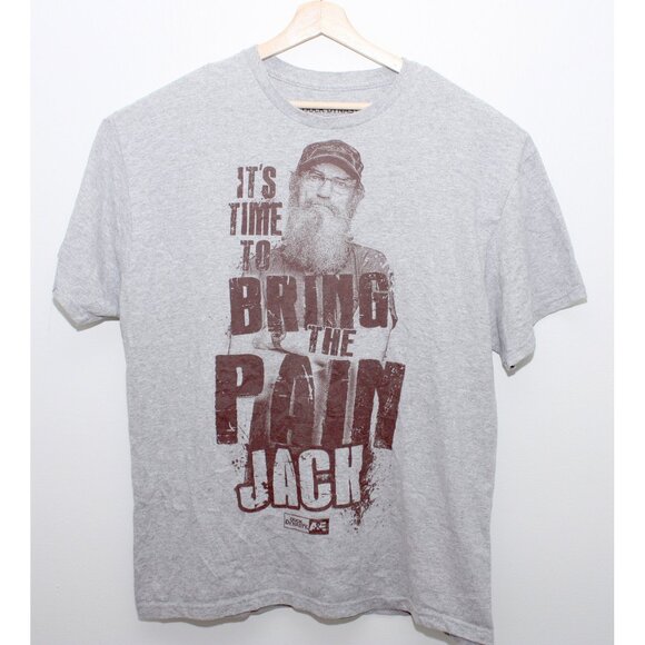Duck Dynasty Graphic TShirt Mens Size XLTG Uncle Si Gray 2013 Shirt - Picture 1 of 4